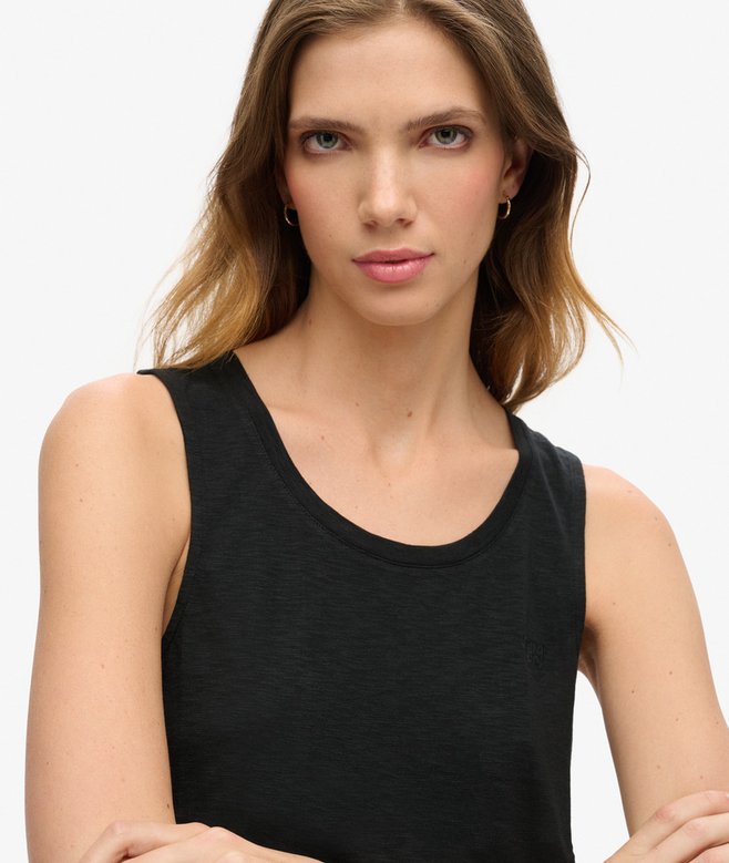 superdry Camiseta sin mangas con amplio escote redondo Precio ultrabajo
