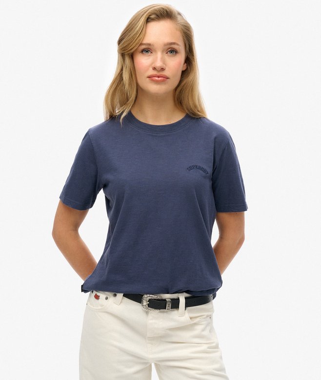 superdry Camiseta lavada con logotipo Essential Devoluciones gratuitas