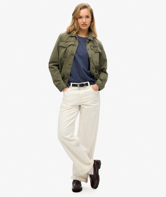 superdry Camiseta lavada con logotipo Essential Devoluciones gratuitas