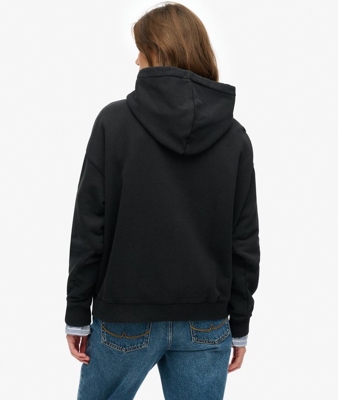 superdry Sudadera con capucha holgada y acabado metalizado Venue En línea