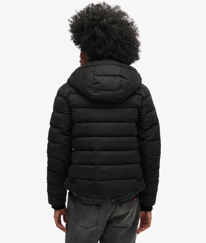 superdry Chaqueta acolchada de microfibra con capucha Gran oferta