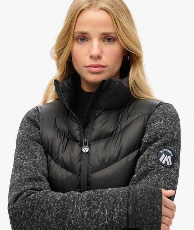 superdry Chaqueta híbrida de punto Storm Descuento