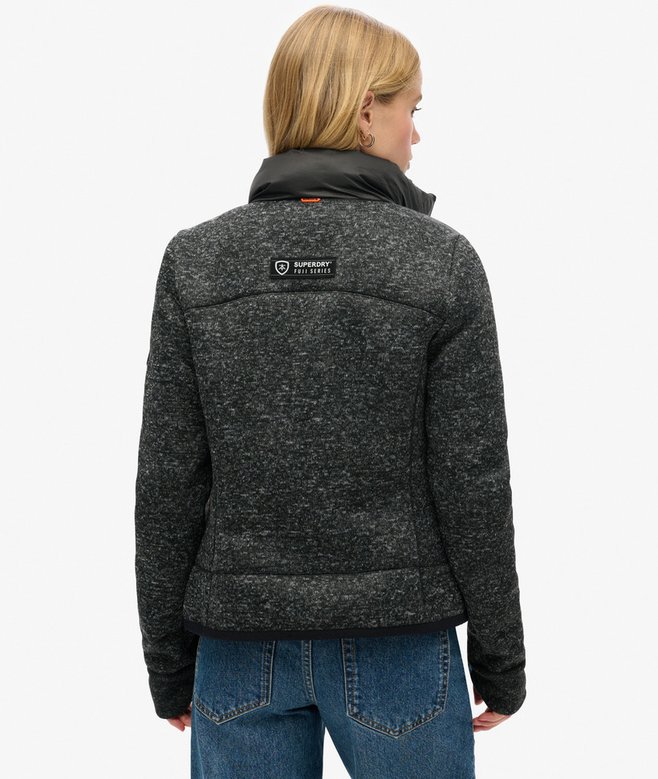 superdry Chaqueta híbrida de punto Storm Descuento
