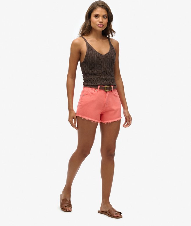 superdry Pantalones cortos vaqueros de talle alto COMPRAR AHORA