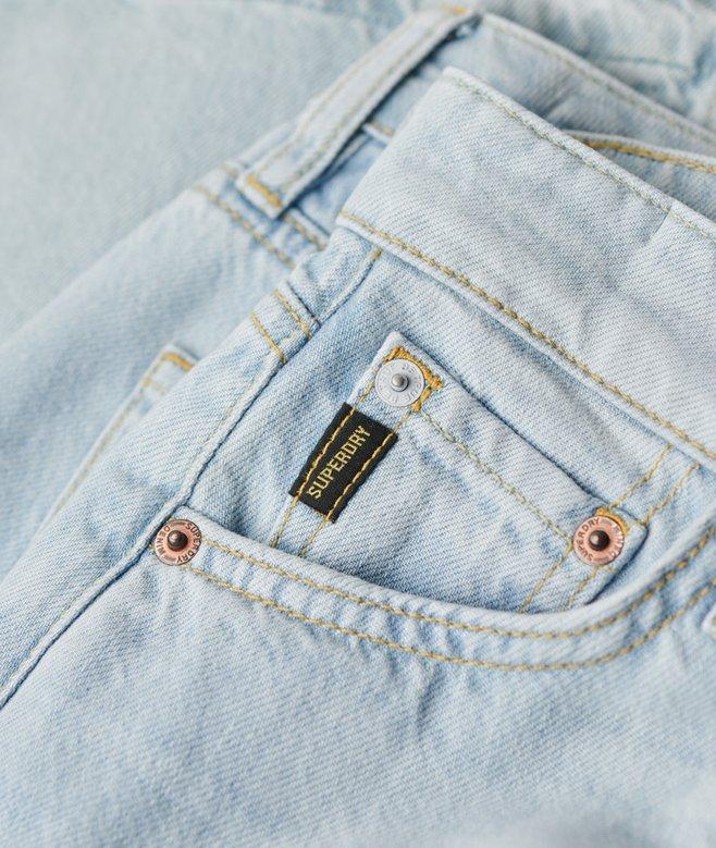 superdry Vaqueros acampanados de pernera ancha y bajos sin rematar Solo hoy