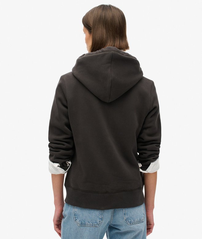 superdry Sudadera con capucha cremallera y logo Essential Oferta especial de fábrica