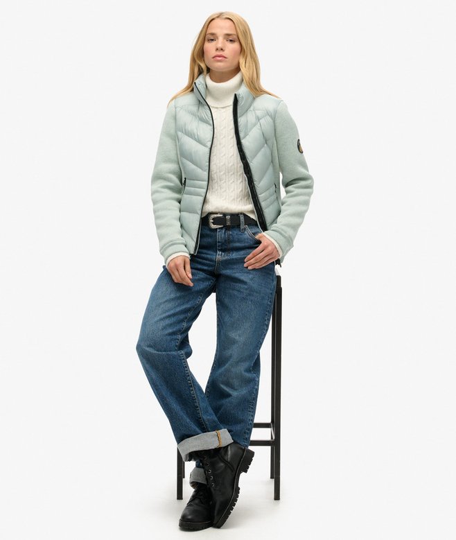superdry Chaqueta híbrida de punto Storm Promoción trimestral