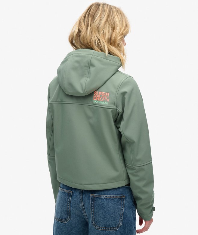 superdry Chaqueta con capucha de tejido softshell Trekker Solo queda un día