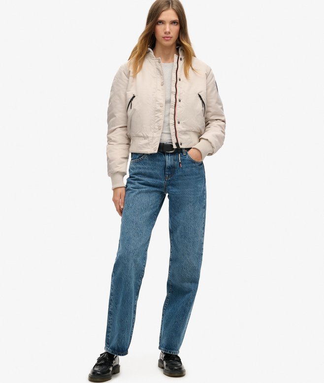 superdry Cazadora bómber con capucha Liquidación