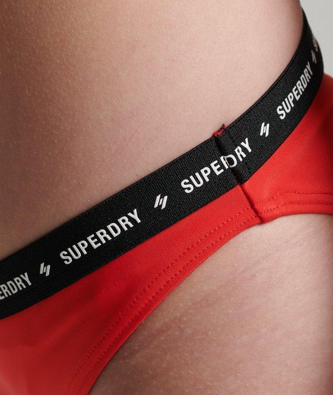 superdry Braguita de bikini elástica con micrologo Code Devoluciones gratuitas