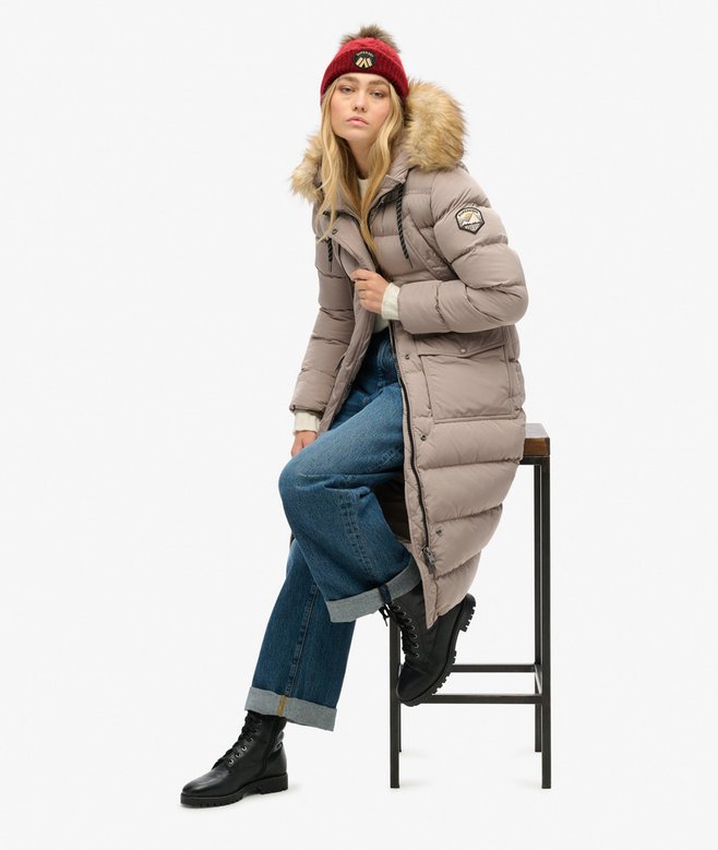 superdry Gorro de punto trenzado Luxe COMPRAR AHORA