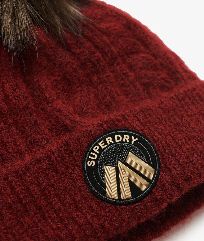 superdry Gorro de punto trenzado Luxe COMPRAR AHORA