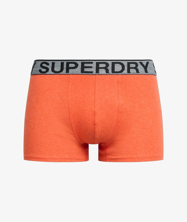 superdry Pack de tres calzoncillos de corte clásico de algodón orgánico Última moda