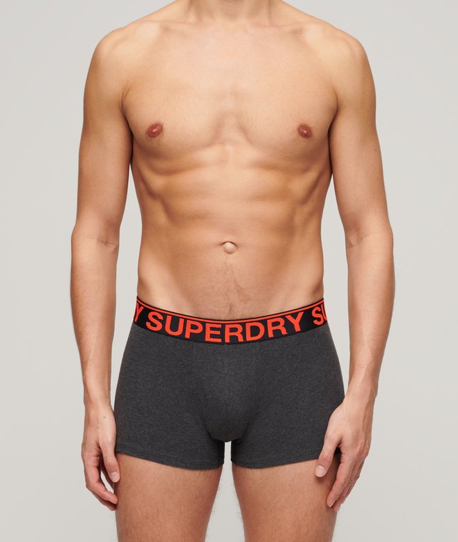 superdry Pack de tres calzoncillos de corte clásico de algodón orgánico En línea