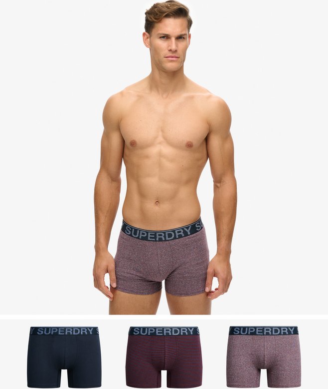 superdry Pack de 3 bóxer