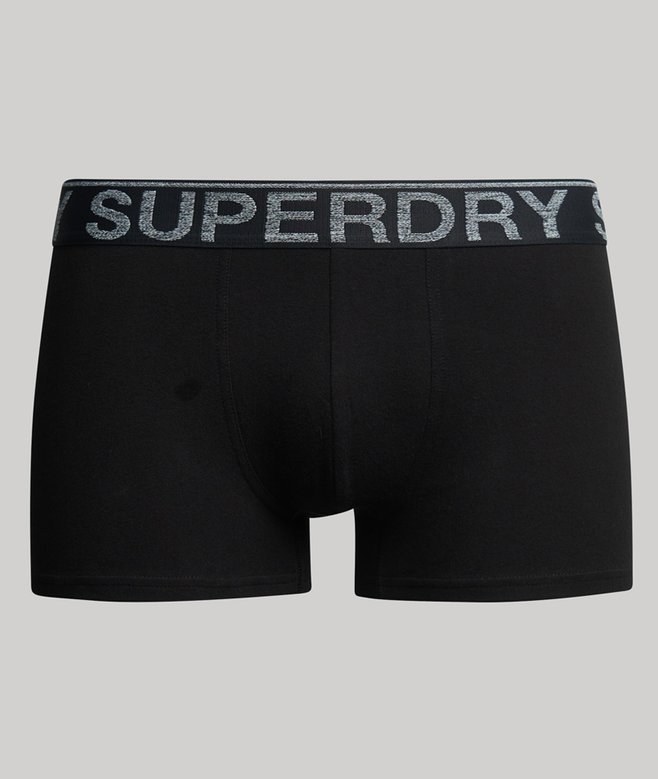 superdry Pack de tres calzoncillos de corte clásico de algodón orgánico Gran oferta
