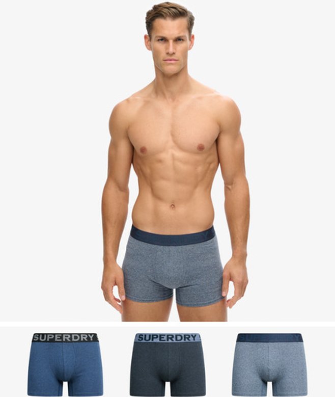 superdry Pack de 3 calzoncillos bóxer de algodón orgánico Rebajas baratas