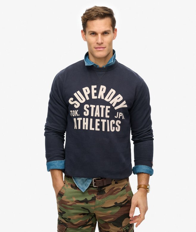 superdry Sudaderas de cuello redondo Athletic Essentials Envío gratis