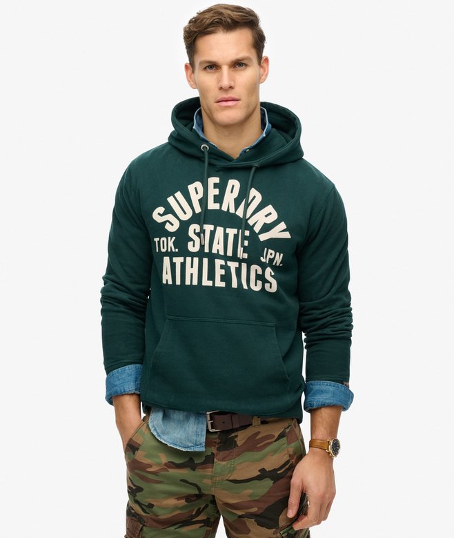 superdry Sudadera con capucha Athletic Essentials Precio de fábrica