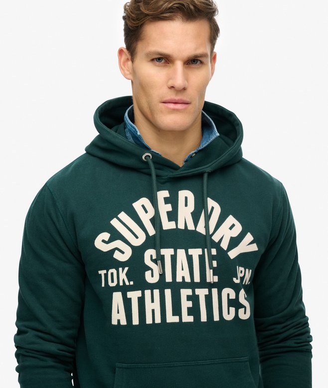 superdry Sudadera con capucha Athletic Essentials Precio de fábrica