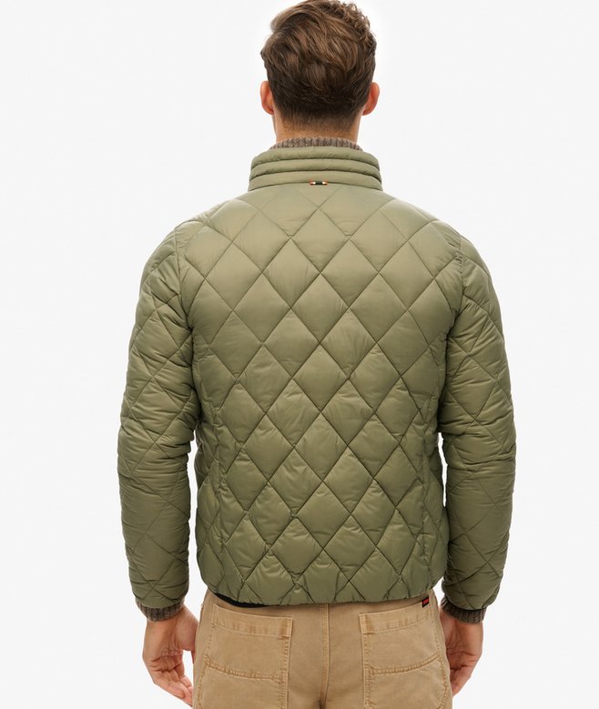 superdry Chaqueta acolchada con diseño de rombos Fuji Lite En oferta