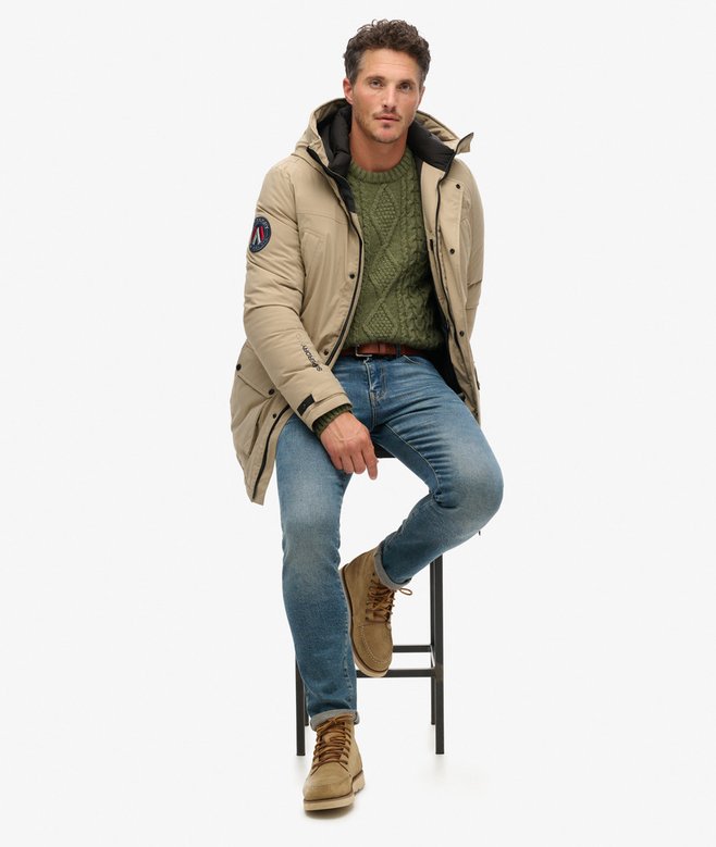 superdry Parka acolchada City Ofertas de temporada