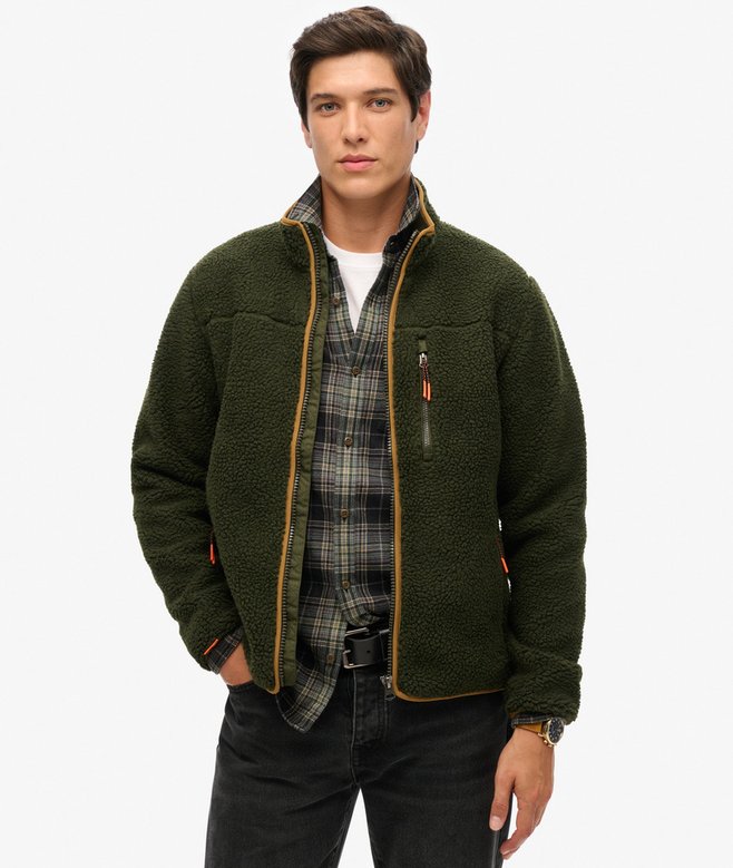 superdry Forro polar con cremallera integral Outdoor Ofertas especiales