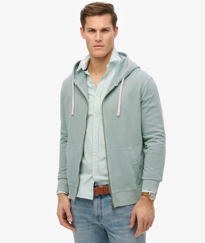 superdry Sudadera clásica con capucha y cremallera Essential Outlet