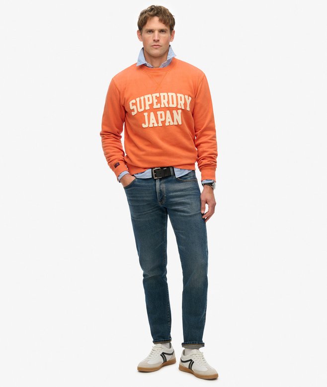 superdry Sudadera de cuello redondo Vintage Athletic Gran oferta