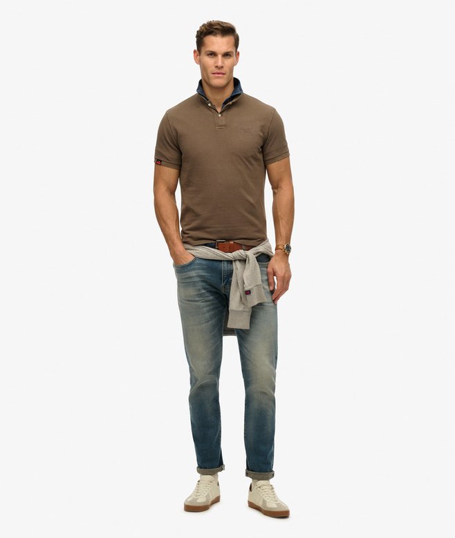 superdry Polo Vintage Destroy Rebajas de fábrica