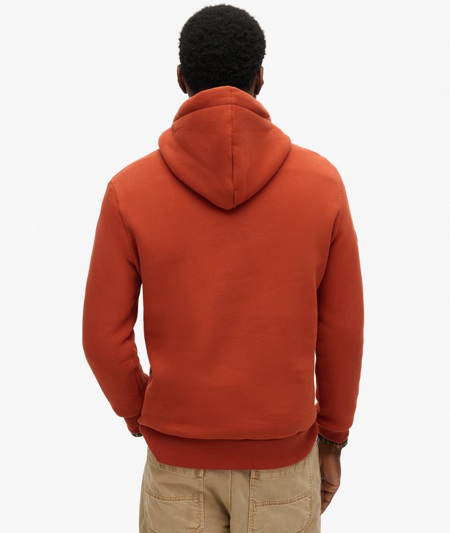 superdry Sudadera con capucha y bordado Worker Scripted Liquidación