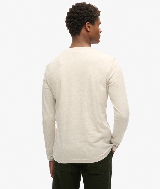 superdry Camisa con media botonadura y logotipo Vintage Logo bordado Envío gratis