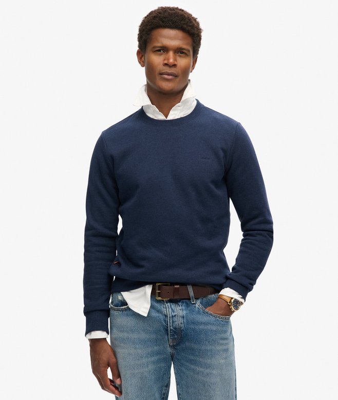 superdry Sudadera con cuello redondo y logotipo Essential Oferta especial