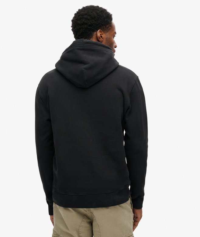 superdry Sudadera con capucha suelta con efecto descolorido y logotipo Core Últimos 3 días