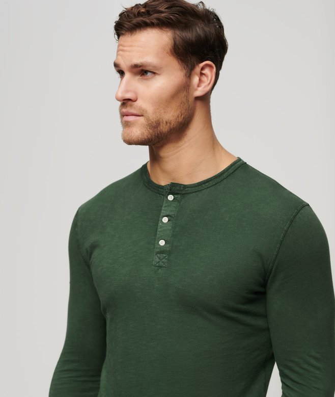 superdry Camiseta de punto y manga larga con cuello panadero ÚLTIMAS EDICIONES