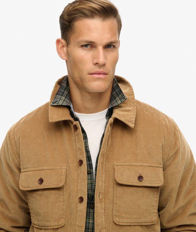 superdry Sobrecamisa de pana acolchada Surplus Últimos 2 días