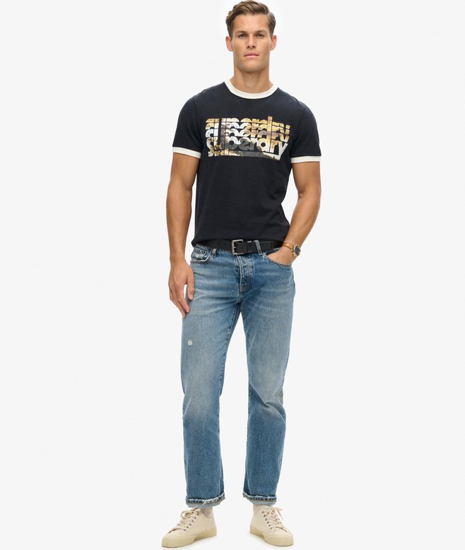 superdry Camiseta con logotipo Photographic Precio de fábrica