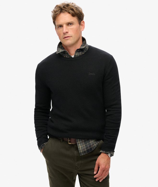superdry Jersey de corte ajustado con cuello redondo Essential Solo hoy