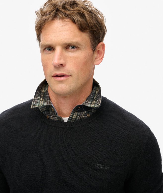 superdry Jersey de corte ajustado con cuello redondo Essential Solo hoy