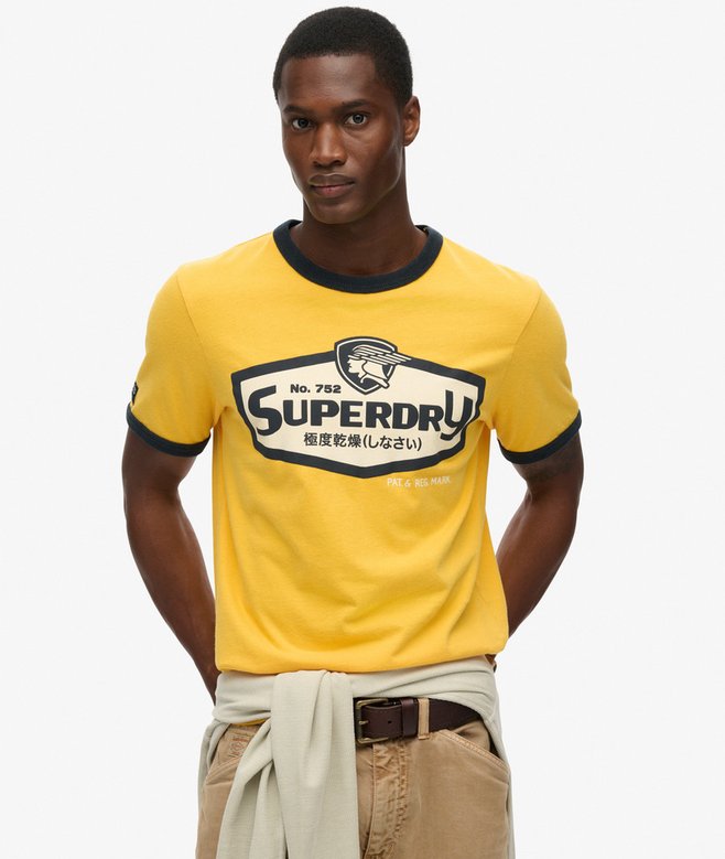 superdry Camiseta gráfica con logotipo Workwear Grandes descuentos