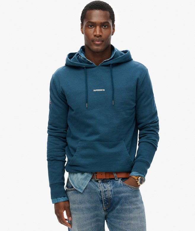 superdry Sudadera lisa con capucha Liquidación