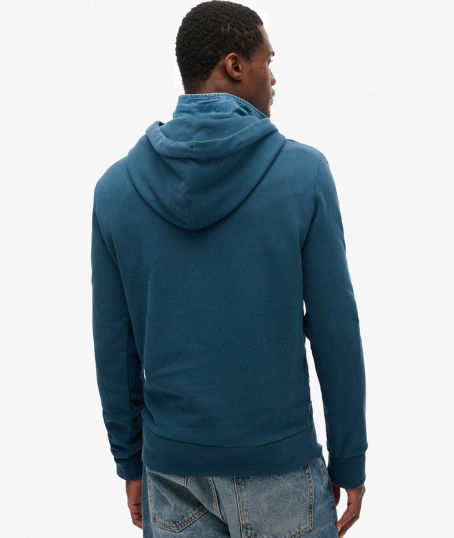 superdry Sudadera lisa con capucha Liquidación