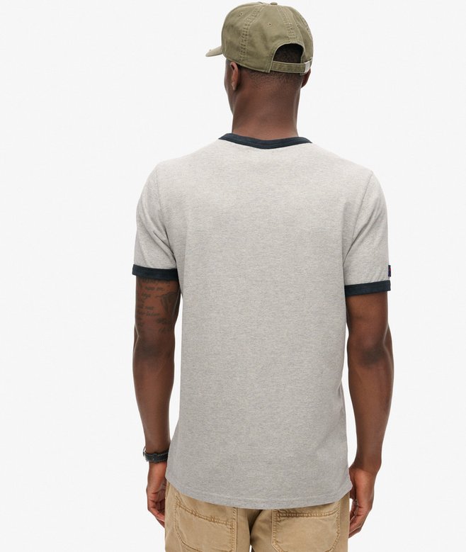 superdry Camiseta gráfica con logotipo Core Ringer Workwear Tienda de fábrica