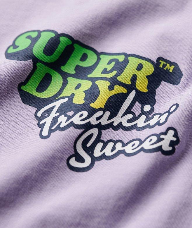 superdry Camiseta suelta Neon Travel En oferta