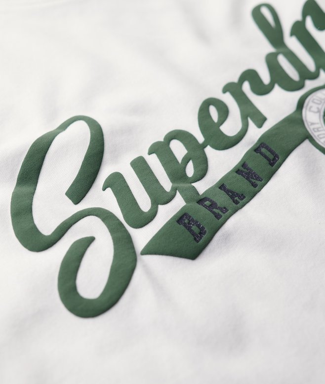 superdry Camiseta Vintage Scripted College Libre de impuestos
