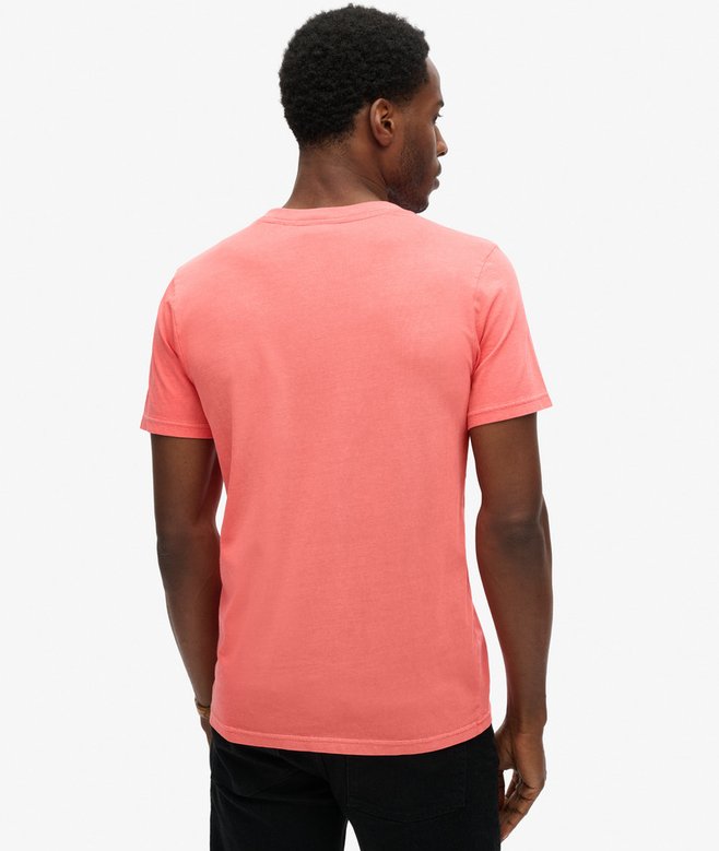 superdry Camiseta flúor con logo Vintage Oferta exclusiva