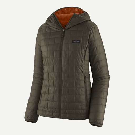 patagonia Chamarra Mujer Nano Puff® Fitz Roy Trout Hoody Ofertas de temporada