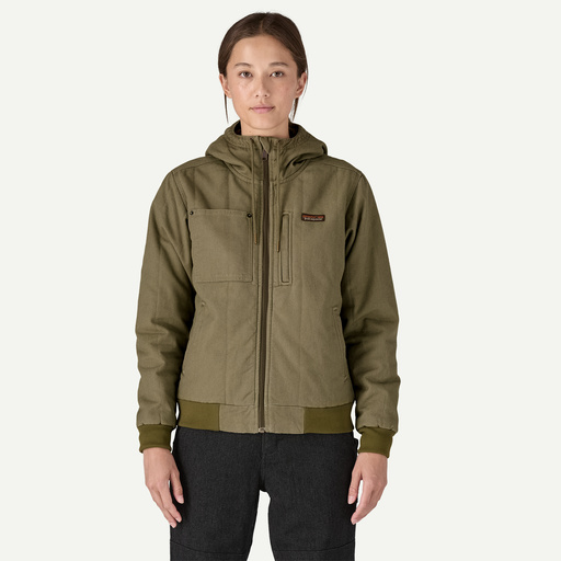 patagonia Chamarra Mujer All Seasons Hemp Canvas Bomber Hoody Jacket Venta caliente