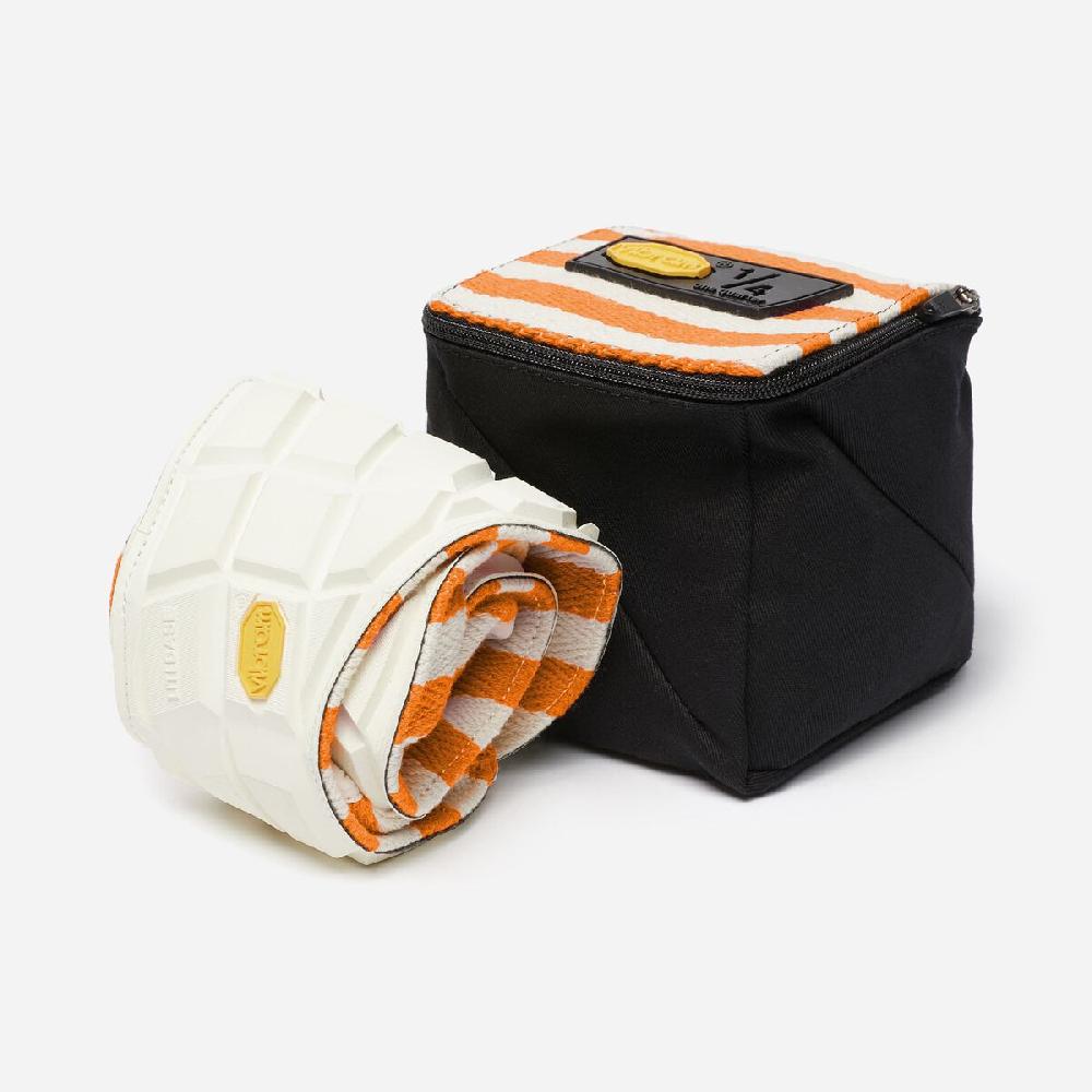 vibram One Quarter Lona Orange / White Último día