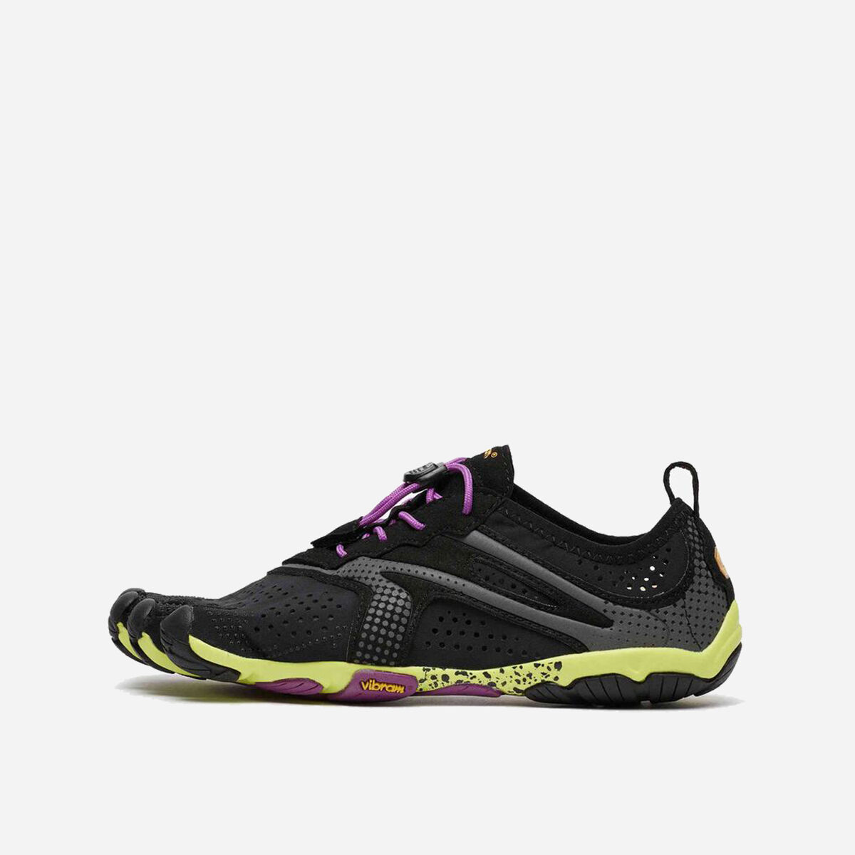 vibram V-Run Mujer Black / Yellow / Purple Ahorra y exporta